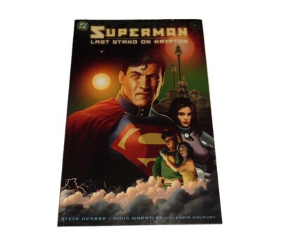DC Comics Superman Last Stand On Krypton Book Paperback Comic OOP 2003 Reader
