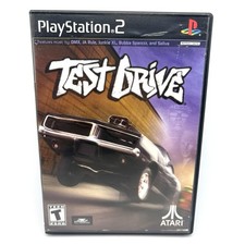 PS2 Test Drive Sony PlayStation 2 Black Label Tested No Manual