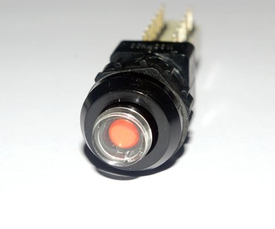 Schadow Sleepy Eye switch ZF4U Orange push lockable button display ITT