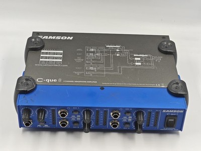 Samson C-que 8 Kopfhörerverstärker - Gebraucht, Funktionstüchtig
