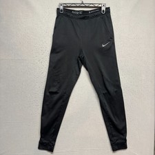 Nike Sweatpants Men's Medium Drifit Tapered Training Joggers 932255-010 Black