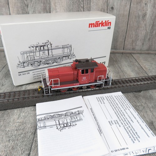 MÄRKLIN 34641 - H0 - DB - Diesellok 365 709-5 - Digital Adr. 20 - OVP - #E20913 | Zustand: Gebraucht
