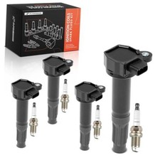 Set of 4 Ignition Coil Pack and Iridium Spark Plugs