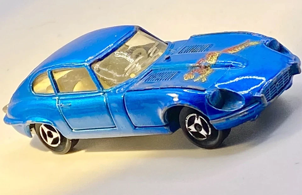 MAJORETTE🔥1972 JAGUAR E TYPE - 1/60 - Vintage Made In France 🇫🇷 HTF - Image 2 of 4