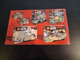 LEGO Star Wars 7655 & 7654 incomplete (Clone Troopers and Droids Battle Packs)