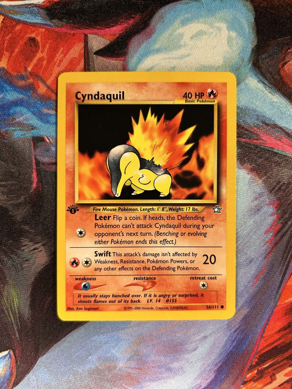 Cyndaquil 56/111 Neo Genesis Regular 1st edition NM