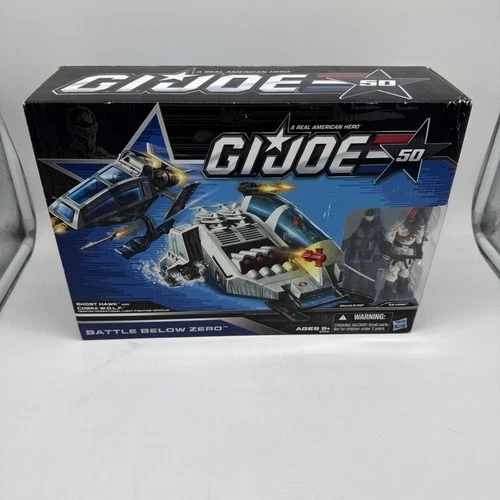 GI Joe 50th Anniversary Battle Below Zero Set SEALED Snake Eyes Ice Viper