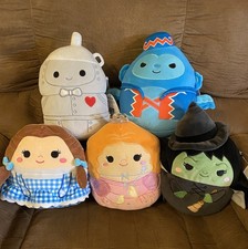 Squishmallows Set of 5 Wizard of Oz 8 Plush NWT Squishmallows 85th Anniversary