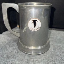 Rare Vintage Stieff pewter mug tankard Atlanta Falcons