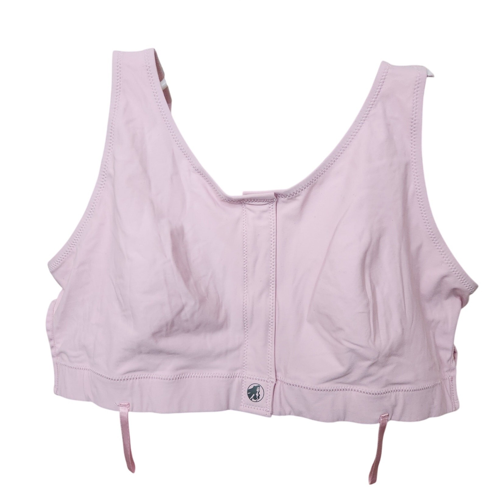 Masthead Pink Surgical Bra Elizabeth 042 Front Closure Adjustable Mastectomy XL