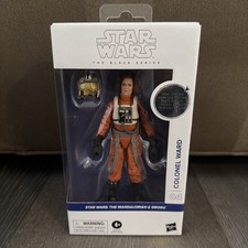 Star Wars Black Series COLONEL WARD The Mandalorian & Grogu Figure FIRST EDITION