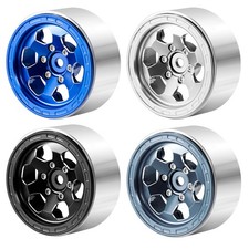 CNC Aluminum Alloy Beadlock 1.3 Wheels for 1/24 1/18 RC Crawler Car