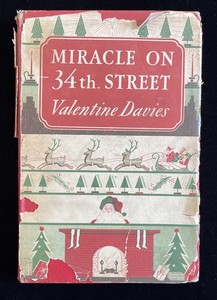 Miracle On 34th Street Valentine Davies 1947 Harcourt Brace And Company HC DJ