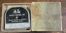 VINTAGE CITGO LP Gas,  Dalke’s Propane, Advertising Tape Measure, Moundridge, KS