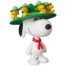 MEDICOM TOY UDF PEANUTS Series 18 Snoopy ＆ Woodstock Japan NEW