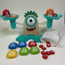 Hape Monster Math Scale 19 Weights E0511 German Toy