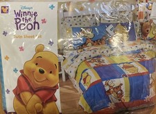 Vintage Winnie The Pooh Twin Bed Sheet Set Friendly Place Dead Stock Kmart