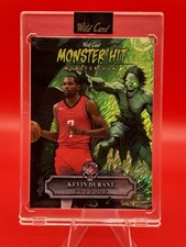 Kevin Durant Wild Card Green Shimmer Monster Hit 1/1 Houston Rockets SSP