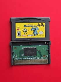 Disney's Monsters, Inc. Game Boy Advance Nintendo GBA Kids Pixar Classic Tested