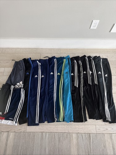 Lot Of Adidas Boys Track Pants Joggers Size 11/12