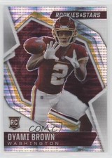 2021 Panini Rookies & Stars Rookies Pulsar Prizm Dyami Brown #123 8x7
