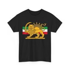 Iran Shirt, Shir o Khorshid Lion and Sun Iranian Persia Shirt reprint sale 40%
