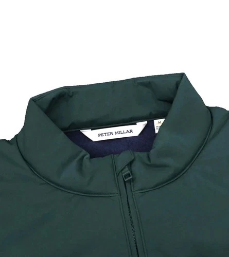 Peter Millar L Men's Nordic Pine Merge Hybrid Fleece Golf Size L image 2