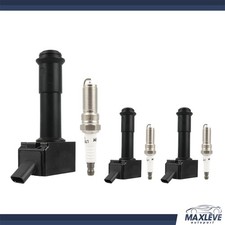 4x Ignition Coils & Spark Plugs For Ford Bronco Sport 2021 Escape 2020-2021 1.5L