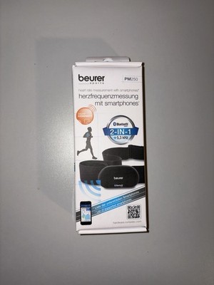 Beurer PM 250 Pulsuhr Pulsmessung Herzfrequenzmessung mit Smartphones  NEU OVP