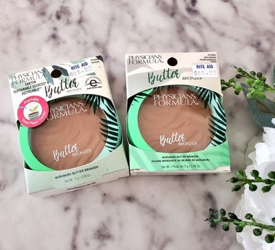 2 Pack Physicians Formula Butter Bronzer - Shade Deep Bronzer PF10598 - new