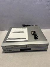 POLAROID DVD VCR Combo Player Recorder DVC-2000 -  A/V Cable & Manual - Tested