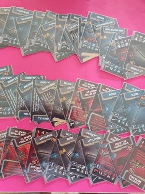 Zombicide Invader Equipment Card Pack Sleeved (inklusive Dark Side Cards)