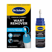 Dr. Scholl's Freeze Away Wart Remover 8 Treatments - Factory Sealed EXP 12/2027