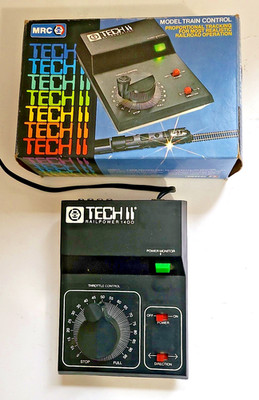 MRC Tech II Rail Power 1400 Model Train Control In Box Tested to Work