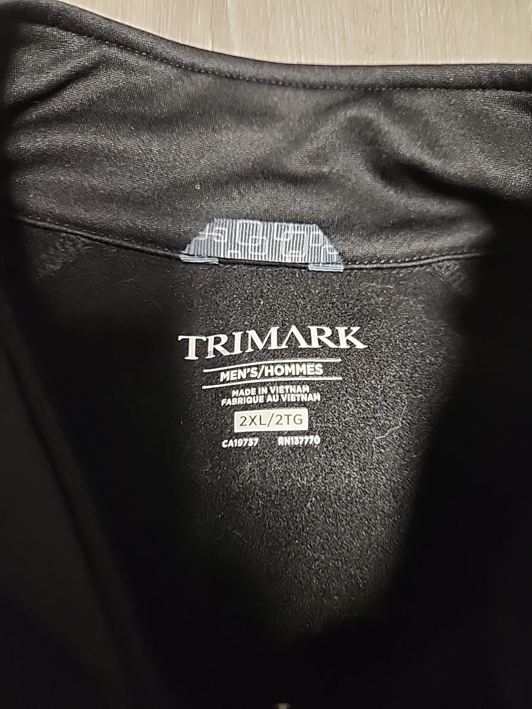 Elevate Logo Black Full Zip Softshell Jacket Mens… - image 5