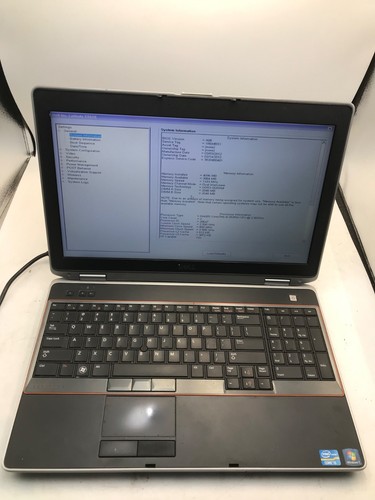 Dell Latitude E6520 Pour Pièces – I5-2520M, écran 15.6″ – Lot Sans Garantie