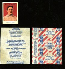 1993 Borden 1915 Cracker Jack Reprints #3 Joe Tinker MG HOF w/ wrapper 16 of 24