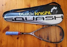 Black Knight Squash Pro Light Titanium String XL Tennis Racquet Carbon