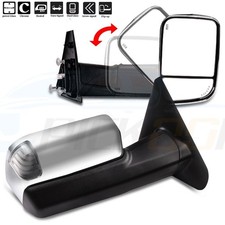 Pair Towing Mirrors Power Heated Turn Led Signals For Dodge Ram 1500 2500 3500 Pair Towing Mirrors Power Heated Turn Led Signals For Dodge Ram 1500 2500 3500