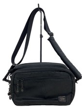 PORTER Camera Bag Shoulder Bag Cotton BLK Solid