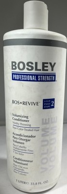 Bosley BOS Revive Volumizing Conditioner Step 2, 33.8 oz.