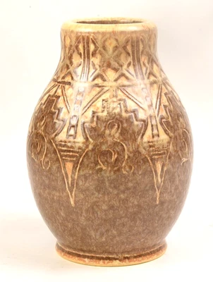 Pilkington Royal Lancastrian Pottery Decorated Vase, Mycock 1930's - Image 1 of 4