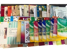 Vintage 61 Organ Piano Sheet Music Books Classics Secular Church Collection