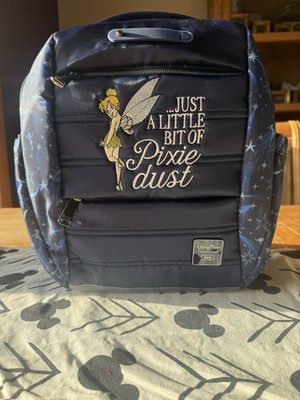NWT!! Disney Tinker Bell ''JUST A LITTLE BIT OF PIXIE DUST'' Lug Hopper Backpack