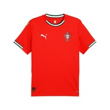 Puma Fpf Portugal Maillot Home Rouge Accueil Jersey Fan Chemise Em GR.M - 3XL