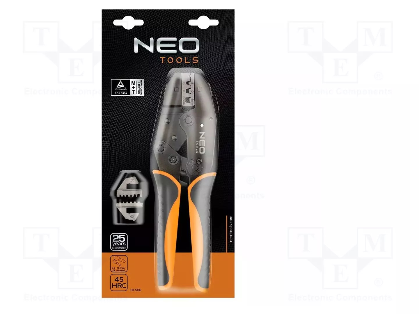 Neo Professionelle Crimpzange Ergonomisch 220 Mm - Bild 5