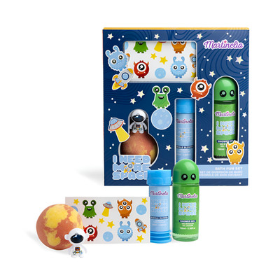 Martinelia Space Bath Fun Geschenkset für Kinder - Kosmetik & Tattoos