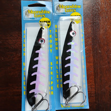 Moonshine Lures 4-1/2" Magnum Spoons bish's bruiser Qty. 2 USA made