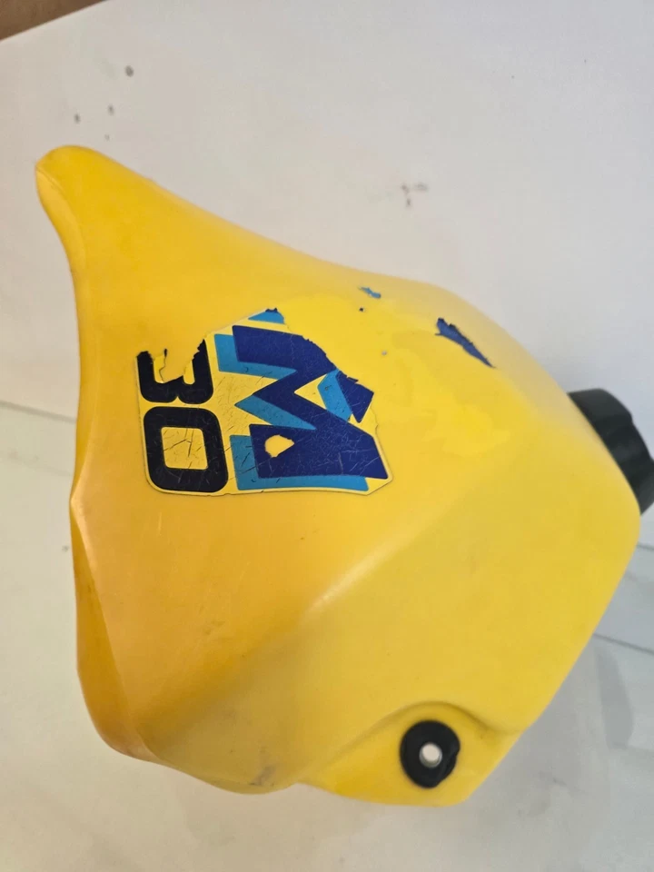 Suzuki RM80 1986-01 1998 tanque de combustible gasolina celda de depósito de gasolina con tapa y llave Foto 3 de 4