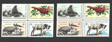 US Stamps 1464-1467 Color Shift Errors EFO Mint  WILDLIFE Block 4 free ship